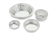 Aluminum Weighing Dishes with Crimped Walls