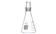 Pyrex Erlenmeyer flasks with Stopper