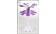 Universal Pipette Stand- Purple/Clear