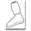 Boot Cover, Pro/Clean<sup>TM</sup>, PVC Sole, Tunnelized Elastic Top, Elastic Ankles, CLEAN and STERILE packed, white, Kappler
