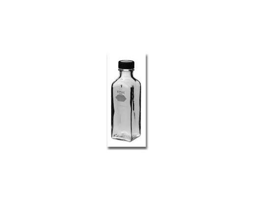 Bottle, Milk Dilution, Square, Glass, with Screw C