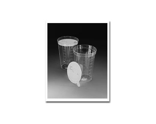Container, Specimen, Polystyrene, Paper Lid