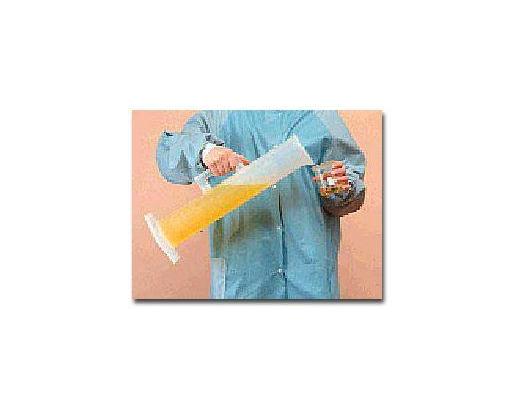 Cylinder, Graduated, Polypropylene, Holdfast with