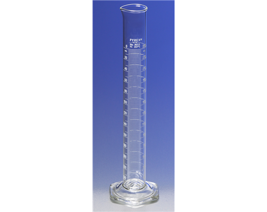 PYREX To Contain Single Metric Scale Graduated Cylinders, Lifetime Red