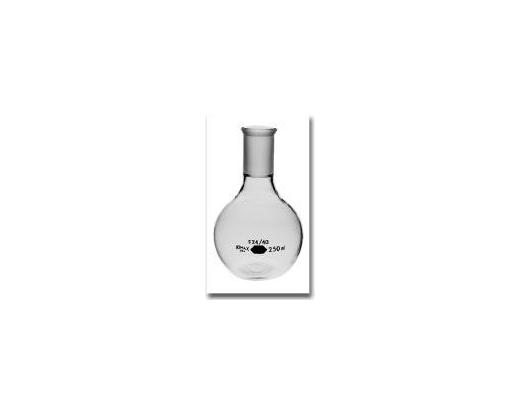 Flask, Boiling, Flat Bottom, Short Neck, with ST24