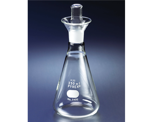 PYREX Iodine Determination Flask, PYREX&#174; Standard Taper Stopper