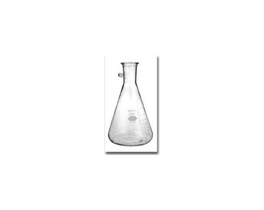 Flask, Filtering, Heavy Wall, Side Tubulation, wit