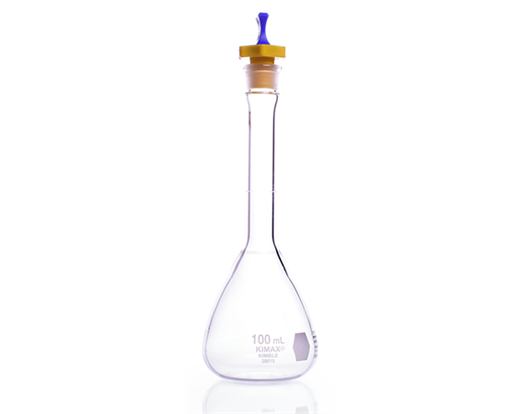 Polyethylene Stopper Volumetric flask Kimble