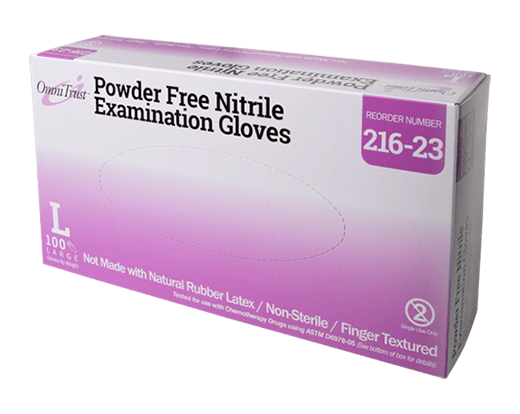 Nitrile Powder Free Examination Glove – Chemo Rated