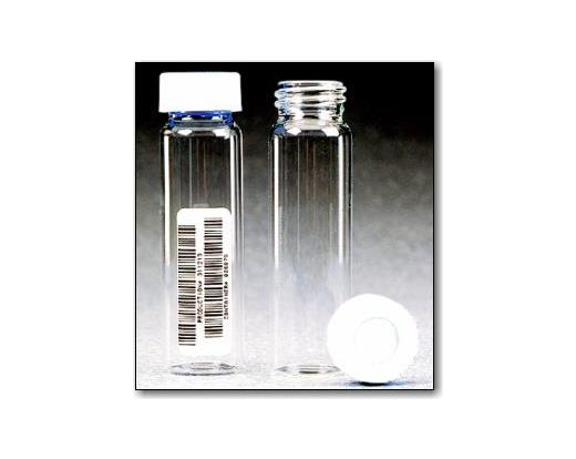 Clear Borosilicate Glass VOA Vials with 0.060 inch Septa