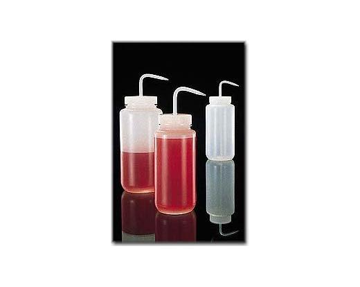 NALGENE&amp;reg; 2407 Wide-Mouth Wash Bottles, low-density polyethylene bottle; polypropylene screw clos