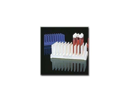 NALGENE&amp;reg; 5977 Test Tube Peg Racks, filled polypropylene