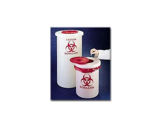 NALGENE&amp;reg; 6370 Biohazardous Waste Containers, polypropylene