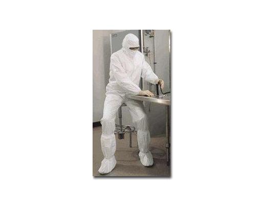 Coverall, Pro/Clean&lt;sup&gt;TM&lt;/sup&gt;, Zipper Front, Tunnelized Elastic Wrists, Ankles and Back Waist, Bo
