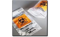 Bio-Safe&amp;reg; Biohazard Specimen Transport Bag