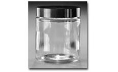 Bottle, Clear, Straight Sided Round