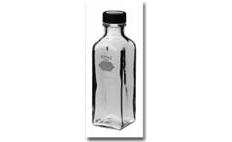 Bottle, Milk Dilution, Square, Glass, with Screw C
