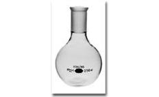 Flask, Boiling, Flat Bottom, Short Neck, with ST24