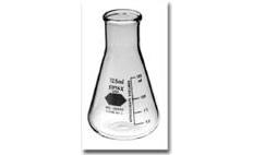 Flask, Erlenmeyer, Wide Mouth, Heavy-Duty Tooled T