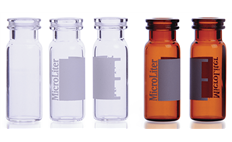 WHEATON MicroLiter 12 x 32mm Vials with 11mm Snap Cap and Marking Spot