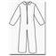Coverall, Polypropylene, Zipper Front, Kappler