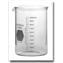 Beaker, Griffin, Low Form, Heavy Duty, with Capacity Scale, KIMAX KG-33 Glass, Kimble