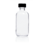 Bottles, Glass Bottle, Boston Round, Clear, Kimble | DWK Life Sciences