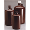 NALGENE&amp;reg; 2204 Large Amber Narrow-Mouth Bottles; amber polypropylene; amber polypropylene screw closure