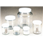 Bottle, Wide Mouth Short Profile Jars, Clear Glass with PTFE-lined White PP Cap, Thermo Scientific&amp;reg;