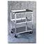 Utility Carts, Stainless Steel, Angle Leg, Small Size