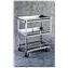 Utility Carts, Stainless Steel, with Guard Rails
