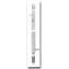 Condenser, Allihn, Drip Tip, Full Length ST 24/40 Joints, Kimble