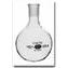 Flask, Boiling, Round Bottom, Short Neck, Medium Length ST 14/20 Joint, Kimble