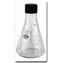 Flask, Erlenmeyer, Screw Cap, with Capacity Scale, Kimble