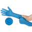 Gloves, Nitrile Glove, 8mil, Disposable Glove with Raised Grip, Blue