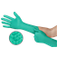 Gloves, Nitrile Glove, 8mil, Disposable Glove with Raised Grip, Green