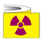 Labelling Tape, Warning Label Tape, Radioactive Materials Symbol, Shamrock