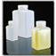 NALGENE&amp;reg; 2007 Rectangular Bottles, high-density polyethylene; polypropylene screw closure