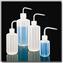 NALGENE&amp;reg; 2401 Economy Wash Bottles, low-density polyethylene bottle; polypropylene screw closure/stem; polypropylene copolymer draw tube