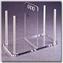 NALGENE&amp;reg; 5924 Petri Dish Rack, acrylic frame, polycarbonate posts