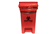 BowTie Biohazard Bin, with hands-free foot pedal