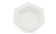 Hexagonal White Weigh Dish