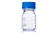 Globe Glass Media Bottles with Graduations