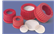 Corning PTFE Faced Silicone Septa for GL32 Open Top PBT Screw Cap