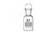 60mL B.O.D. Glass Bottles, Pennyhead Stopper DWK Wheaton
