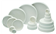 WHEATON White Polypropylene Screw Caps
