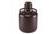 Round Amber carboy with handle