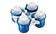Round buckets for Centrifuge 5920R