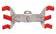 Double Burette Spring Jaw Clamp