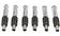 conductivity calibration kit includes six resistors